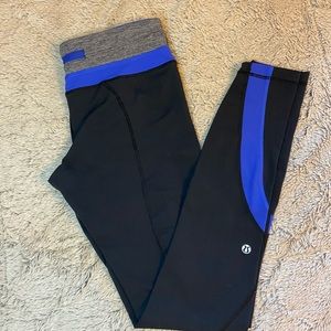 ** SOLD ** Black Lululemon Leggings with Zipper - Soft Leggings